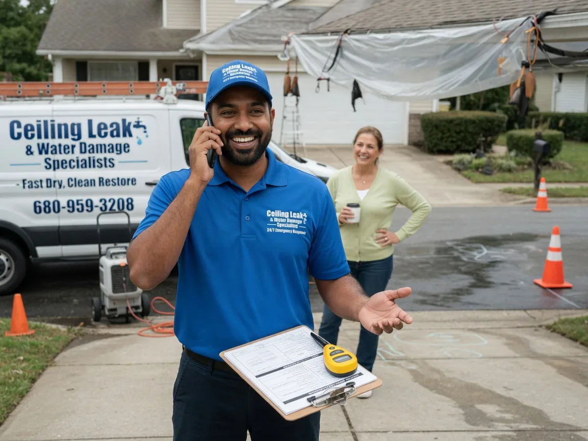 Ceiling Leak Cleanup Rosalia, WA FAQs